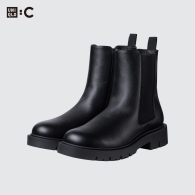 Женские ботинки челси Comfeel Touch UNIQLO 1159797629 (Черный, 39)