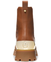 Женские кожаные ботинки Michael Kors с эластичными вставками 1159810481 (Коричневый, 39)