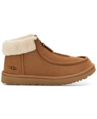 Женские ботинки замшевые UGG на молнии 1159811835 (Коричневый, 40)