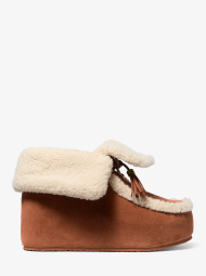Женские ботинки Michael Kors Effie замшевые 37 (7 US) 24 см Коричневый 1159832184