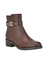 Женские ботинки Tommy Hilfiger с логотипом 40 (9 US) 26,3 см Коричневый 1159832203