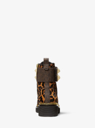 Жіночі черевики Haskell Studded від Michael Kors з натуральної вовни 36 (6 US) 23 см Леопардовий 1159834291