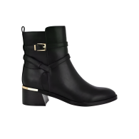 Женские ботильоны Calvin Klein ботинки на каблуке 36,5 (6 US) 23,5 см Черный 1159835181