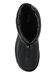Кожаные ботинки Barton Michael Kors 40 (9 US) 26,5 см Черный 1159839035