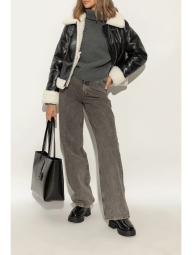 Кожаные ботинки Barton Michael Kors 40 (9 US) 26,5 см Черный 1159839035
