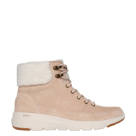 Женские ботинки Skechers замшевые 36,5 (6,5 US) 23,5 см Бежевый 1159837548