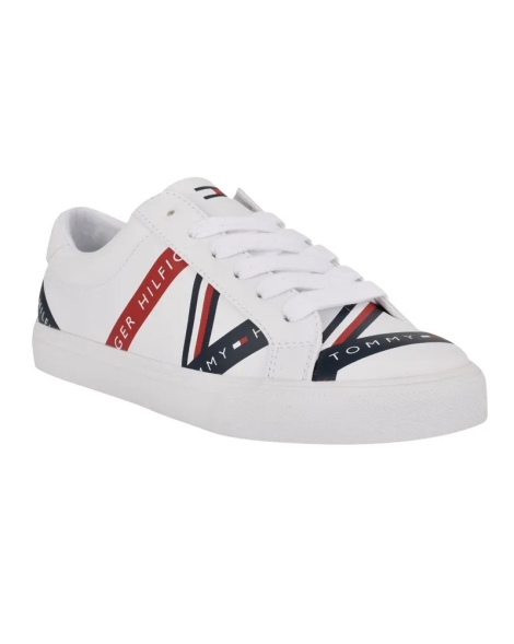 Женские кеды Tommy Hilfiger с логотипом 36 (6 US) 23 см Белый 1159815292