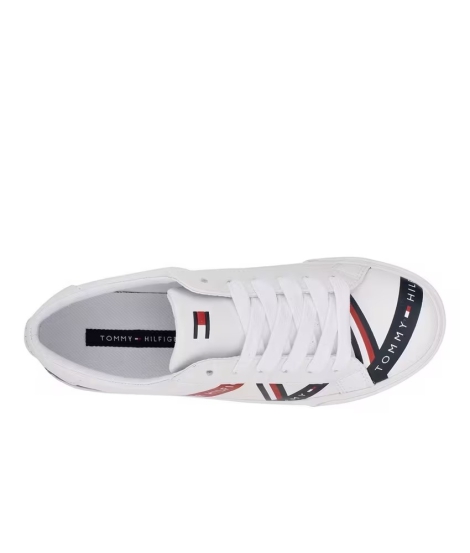 Женские кеды Tommy Hilfiger с логотипом 36 (6 US) 23 см Белый 1159815292