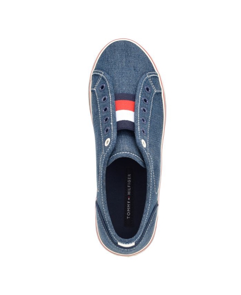 Женские кеды Tommy Hilfiger кроссовки без шнурков 41 (9,5 US) 26 см Синий 1159815503