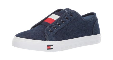 Женские кеды Tommy Hilfiger без шнуровки 37,5 (7 US) 23,5 см Синий 1159816587