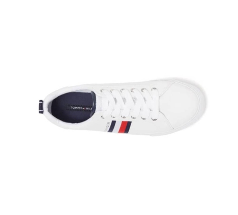 Жіночі кеди Tommy Hilfiger з екошкіри 38,5 (8 US) 25 см Білий 1159819141