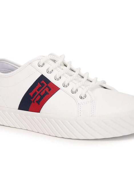 Женские кеды Tommy Hilfiger с логотипом 40 (9 US) 25,7 см Белый 1159832331