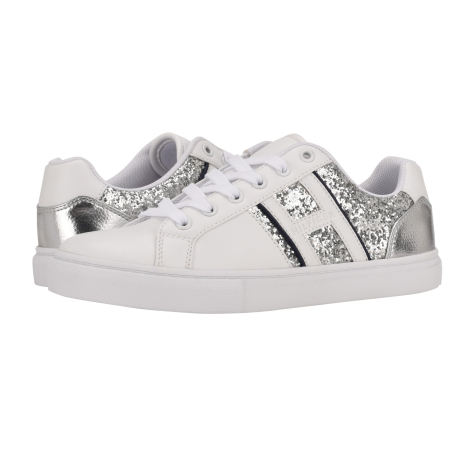 Женские кеды Tommy Hilfiger с блестками 40 (9 US) 26 см Белый 1159837578