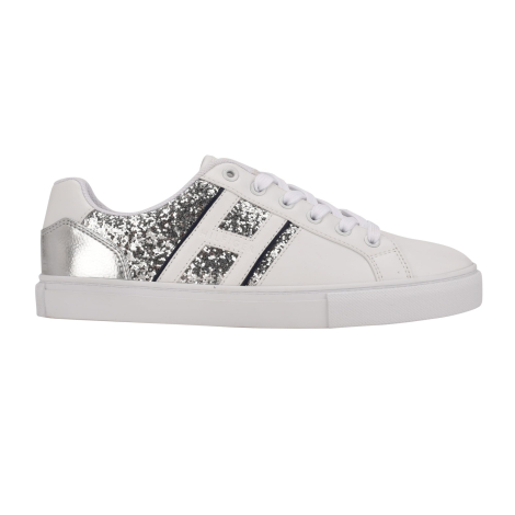 Женские кеды Tommy Hilfiger с блестками 40 (9 US) 26 см Белый 1159837578