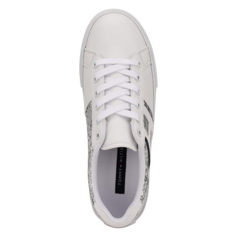 Женские кеды Tommy Hilfiger с блестками 40 (9 US) 26 см Белый 1159837578