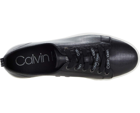 Жіночі кеди Calvin Klein кросівки з логотипом 40,5 (10 US) 27 см Чорний 1159837775