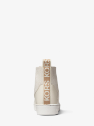 Женские высокие кеды Michael Kors с мерцанием 37 (7 US) 24,5 см Молочный 1159833093
