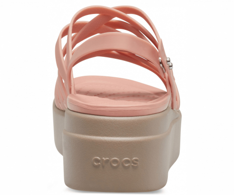 Босоножки жіночих Crocs Brooklyn Strappy 1159762129 (Рожевий, 38-39)