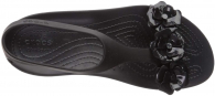 Сандалии Crocs босоножки женские/подростковые art993802 (Черный, размер 33-34)