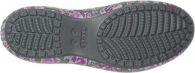 Серые с рисунком сандалии сабо Crocs art165515 (размер EUR 33 34)