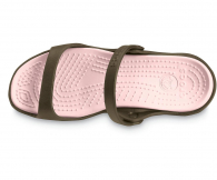 Коричневые сандалии Crocs art723751 (размер EUR 37-38)