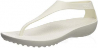 Сандалії жіночі Crocs EUR 38-39 41-42 US 8 10 білі босоніжки-в`єтнамки оригінал Крокс закрита п`ятка 38-39