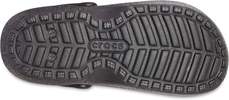 Женские теплые клоги Crocs сабо с мехом 1159782149 (Черный, 37-38)