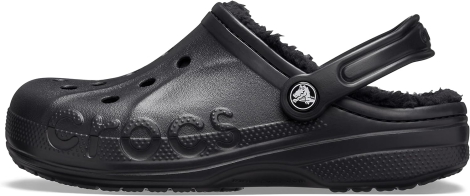 Женские утепленные клоги Crocs сабо с мехом 1159791903 (Черный, 38-39)