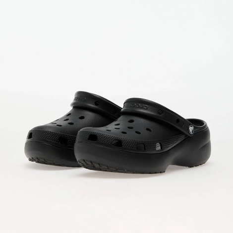 Жіночі клоги Crocs сабо на платформі 39-40 (w9 US) 26,5 см Чорний 1159819092