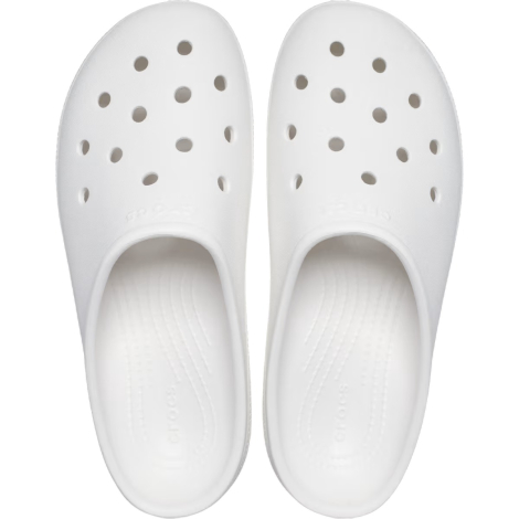 Удобные клоги Crocs CLASSIC LOW PROFILE 39-40 (m7/w9 US) 26,5 см Белый 1159835911