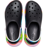 Удобные женские клоги Crocs сабо на платформе 1159772585 (Черный, 39-40)