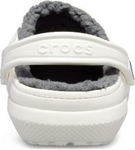 Утепленные клоги Crocs сабо с мехом 1159775071 (Белый, 41-42)