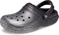 Женские теплые клоги Crocs сабо с мехом 1159782149 (Черный, 37-38)