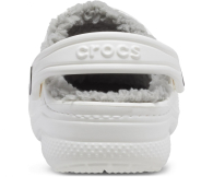 Утепленные клоги Crocs сабо с мехом 1159783380 (Белый, 37-38)