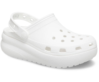 Удобные женские клоги Crocs сабо на платформе 1159784044 (Белый, 37-38)