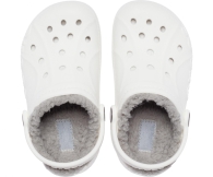 Женские утепленные клоги Crocs сабо с мехом 1159791591 (Белый, 39-40)