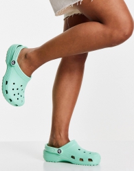 Удобные женские клоги Crocs сабо 1159799515 (Зеленый, 41-42)