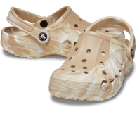 Удобные клоги Crocs сабо с принтом 39-40 (m7/w9 US) 26,5 см Бежевый 1159816750