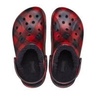 Жіночі утеплені клоги Crocs сабо з хутром 36-37 (m4/w6 US) 23 см Червоний 1159819100