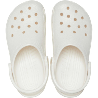Удобные женские клоги Crocs сабо с блеском 38-39 (m6/w8 US) 24,5 см Молочный 1159836872