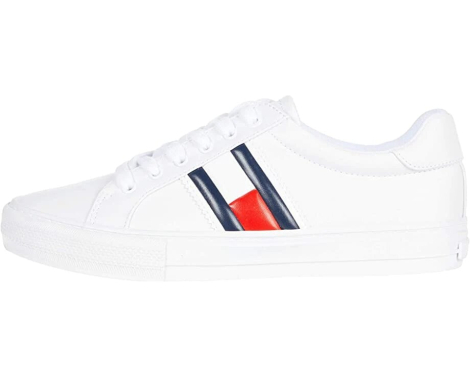 Женские кеды Tommy Hilfiger кроссовки 1159768248 (Белый, 42)