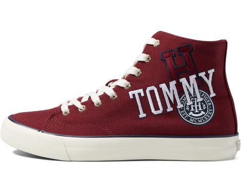 Женские кеды Tommy Hilfiger кроссовки 1159781915 (Бордовый, 41)