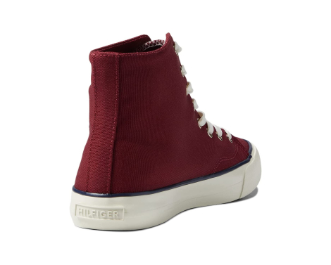 Женские кеды Tommy Hilfiger кроссовки 1159781915 (Бордовый, 41)