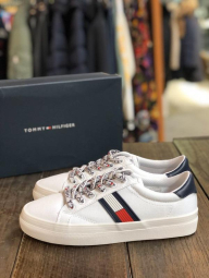 Женские кеды Tommy Hilfiger кроссовки 1159782632 (Белый, 41)