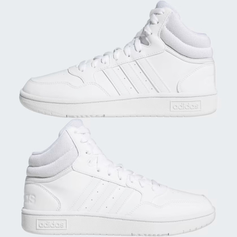 Женские кроссовки Adidas HOOPS 3.0 MID 1159812225 (Белый, 38)