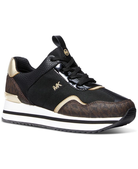 Кроссовки женские Raina Trainer Michael Kors 40 (9 US) 26 см Черный 1159814955