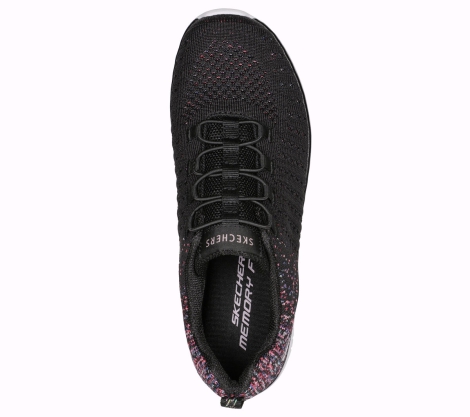 Женские кроссовки Skechers Virtue 38 (8 US) 25 см Черный 1159819796