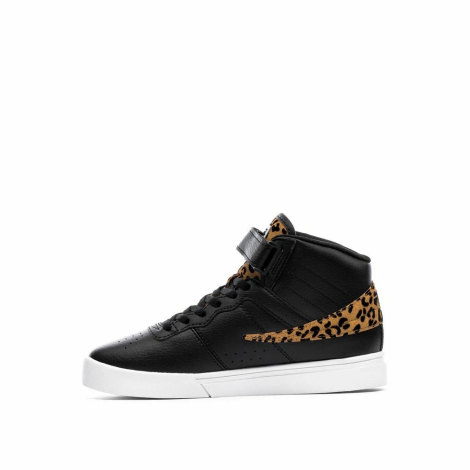 Женские высокие кроссовки Vulc 13 Wild FILA на шнурках 39,5 (8,5 US) 25,5 см Черный 1159832604