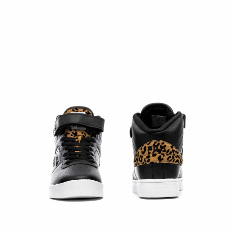 Женские высокие кроссовки Vulc 13 Wild FILA на шнурках 39,5 (8,5 US) 25,5 см Черный 1159832604