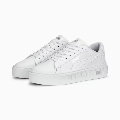 Женские кроссовки PUMA Smash Platform V3 40 (9 US) 25,5 см Белый 1159833841